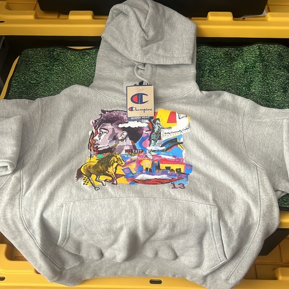 James Wiseman x Champion Reverse Weave Sweater - Picture 2 of 2